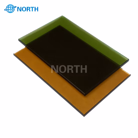 Wunderschönes Muster aus gehärtetem Keramikfritten-Siebdruckglas