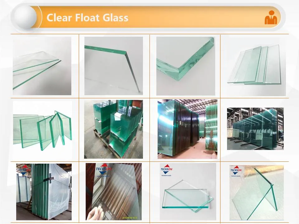 Colored Clear Crystal Bronze Grey Black Tinted Dark Blue Reflective and Photo Frame Float Building Glass