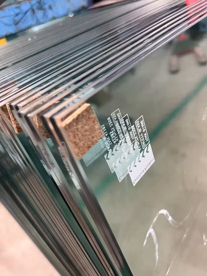 Jinghu China Fabrikqualität, kundenspezifische Größe, Siebdruck, farbiges, gehärtetes Gasherd-Kochfeldglas mit OEM-Verpackung